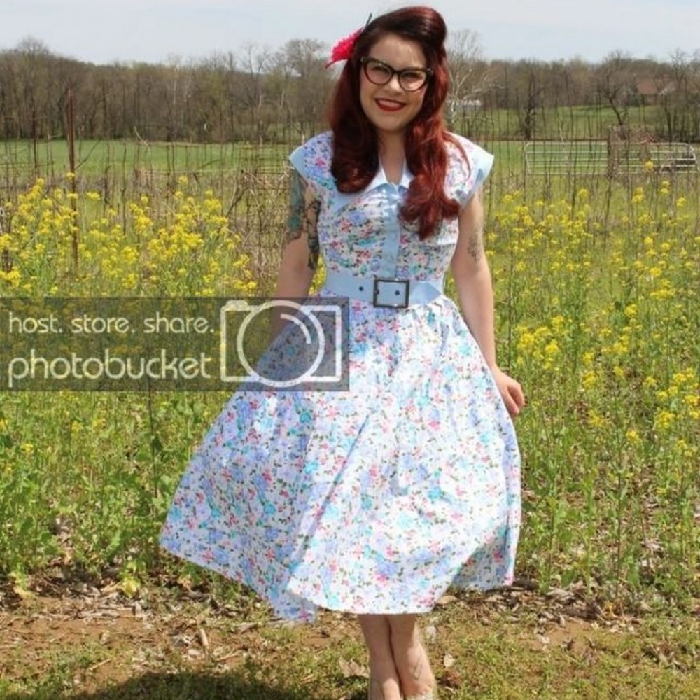 Miss Candy Floss Floral print dress size XS.